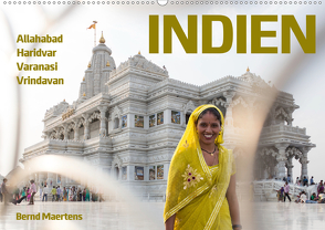 INDIEN Allahabad Haridwar Varanasi Vrindavan (Wandkalender 2021 DIN A2 quer) von Maertens,  Bernd