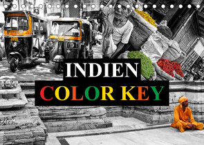 Indien Colorkey (Tischkalender 2023 DIN A5 quer) von Buchspies,  Carina