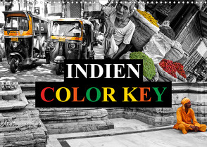 Indien Colorkey (Wandkalender 2023 DIN A3 quer) von Buchspies,  Carina