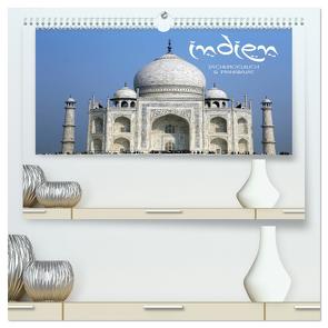 Indien – Dschungelbuch und Maharajas (hochwertiger Premium Wandkalender 2024 DIN A2 quer), Kunstdruck in Hochglanz von Stamm,  Dirk