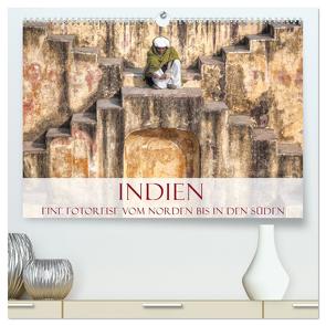 Indien – Eine Fotoreise vom Norden bis in den Süden (hochwertiger Premium Wandkalender 2024 DIN A2 quer), Kunstdruck in Hochglanz von Kruse,  Joana