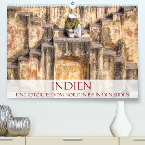 Indien – Eine Fotoreise vom Norden bis in den Süden (Premium, hochwertiger DIN A2 Wandkalender 2023, Kunstdruck in Hochglanz) von Kruse,  Joana
