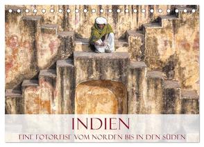 Indien – Eine Fotoreise vom Norden bis in den Süden (Tischkalender 2024 DIN A5 quer), CALVENDO Monatskalender von Kruse,  Joana