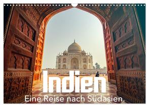 Indien – Eine Reise nach Südasien. (Wandkalender 2024 DIN A3 quer), CALVENDO Monatskalender von Lederer,  Benjamin
