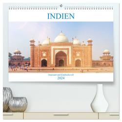 Indien – Imposant und Eindrucksvoll (hochwertiger Premium Wandkalender 2024 DIN A2 quer), Kunstdruck in Hochglanz von pixs:sell,  pixs:sell