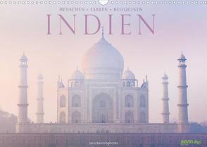 Indien: Menschen • Farben • Religionen (Wandkalender 2023 DIN A3 quer) von Benninghofen,  Jens