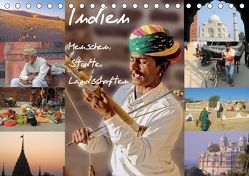 Indien – Menschen, Städte, Landschaften (Tischkalender 2018 DIN A5 quer) von Müller,  Harry