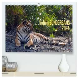 Indien Sunderbans (hochwertiger Premium Wandkalender 2024 DIN A2 quer), Kunstdruck in Hochglanz von Bergermann,  Manfred