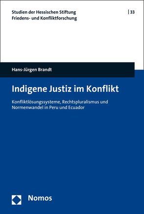 Indigene Justiz im Konflikt von Brandt,  Hans-Jürgen