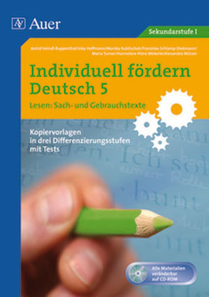 Individuell fördern 5 Lesen: Sachtexte von Schlamp,  Katharina, u.a.