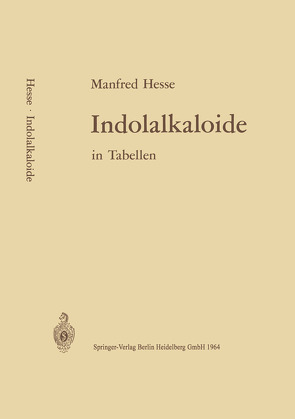 Indolalkaloide in Tabellen von Hesse,  M.