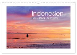 Indonesien. Bali – Java – Sulawesi (Wandkalender 2024 DIN A3 quer), CALVENDO Monatskalender von Werner,  Reinhard