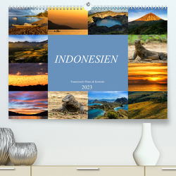 Indonesien – Inselparadies Flores & Komodo (Premium, hochwertiger DIN A2 Wandkalender 2023, Kunstdruck in Hochglanz) von Schaenzer,  Sandra