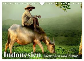 Indonesien. Menschen und Natur (Wandkalender 2024 DIN A4 quer), CALVENDO Monatskalender von Stanzer,  Elisabeth