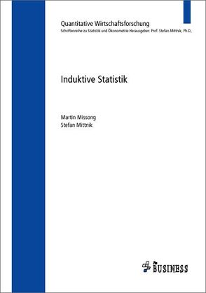 Induktive Statistik von Missong,  Martin, Mittnik,  Stefan