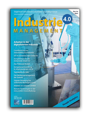 Industrie 4.0 Management 6/2020 E-Journal von Gronau,  Norbert