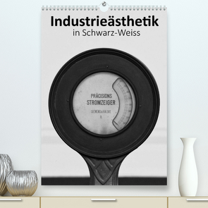 Industrieästhetik in Schwarz-Weiss (Premium, hochwertiger DIN A2 Wandkalender 2022, Kunstdruck in Hochglanz) von Bücker,  Michael, Grasse,  Dirk, Hegerfeld-Reckert,  Anneli, Uppena,  Leon