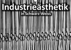 Industrieästhetik in Schwarz-Weiss (Wandkalender 2019 DIN A3 quer) von Bücker,  Michael, Grasse,  Dirk, Hegerfeld-Reckert,  Anneli, Uppena,  Leon