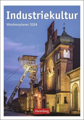 Industriekultur Wochenplaner 2024 von Henning Aubel