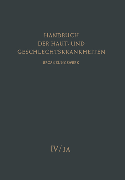 Infektionskrankheiten der Haut I von Goetz,  Hans, Marchionini,  Alfred