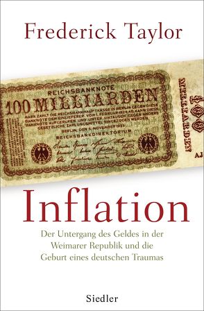 Inflation von Schmidt,  Klaus-Dieter, Taylor,  Frederick