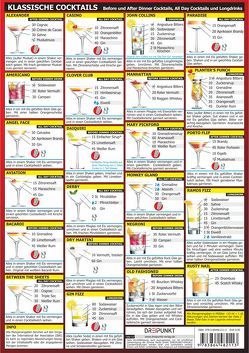 Info-Tafel-Set Klassische Cocktails von Schulze,  Michael