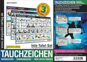 Info-Tafel-Set Tauchzeichen von Schulze,  Michael