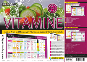 Info-Tafel-Set Vitamine von Schulze Media GmbH