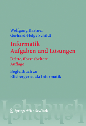 Informatik von Kastner,  Wolfgang, Schildt,  Gerhard-Helge