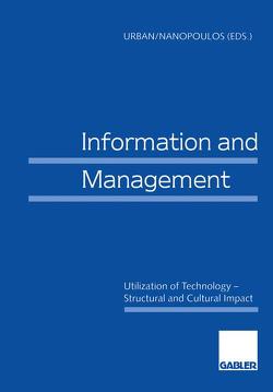 Information and Management von Nanopoulos,  Constantin (Eds.), Urban,  Sabine