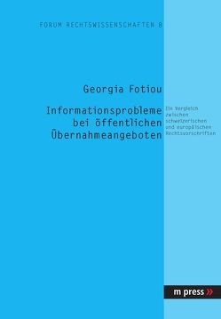 Informationsprobleme bei öffentlichen Übernahmeangeboten von Fotio,  Georgia
