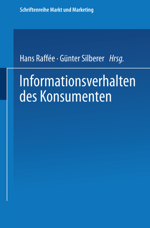 Informationsverhalten des Konsumenten von Raffée,  Hans