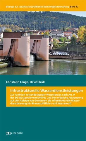 Infrastrukturelle Wasserdienstleistungen von Krull,  Devid, Lange,  Christoph