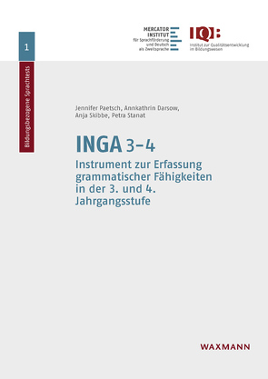 INGA 3–4 von Darsow,  Annkathrin, Paetsch,  Jennifer, Skibbe,  Anja, Stanat,  Petra