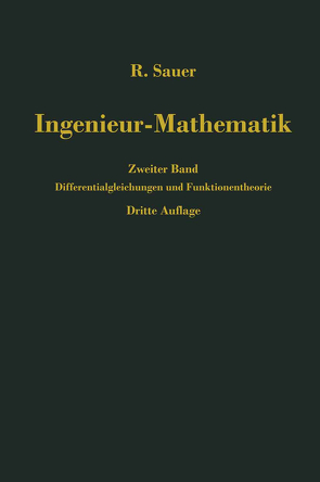 Ingenieur-Mathematik von Sauer,  Robert