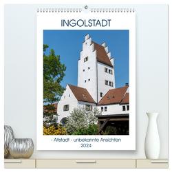 Ingolstadt – Altstadt – unbekannte Ansichten (hochwertiger Premium Wandkalender 2024 DIN A2 hoch), Kunstdruck in Hochglanz von Kislat,  Gabriele