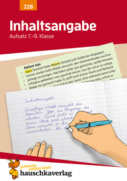 Inhaltsangabe. Aufsatz 7.-9. Klasse von Knapp,  Martina, Thiele,  Rainer, Widmann,  Gerhard