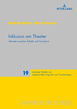 Inklusion am Theater von Mälzer,  Nathalie, Wünsche,  Maria