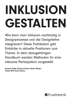 Inklusion gestalten von Brants,  Tiemo, Kotte,  Barbara, Schulz,  Andreas, Weber,  Guenter, Witt,  Tobias