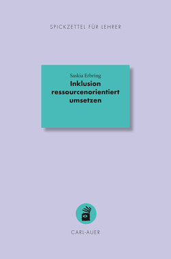 Inklusion ressourcenorientiert umsetzen von Erbring,  Saskia