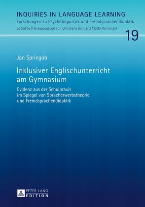 Inklusiver Englischunterricht am Gymnasium von Springob,  Jan