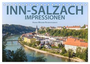 Inn-Salzach-Impressionen (Tischkalender 2024 DIN A5 quer), CALVENDO Monatskalender von Wagner,  Hanna
