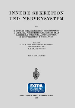 Innere Sekretion und Nervensystem von Eppinger,  Hans