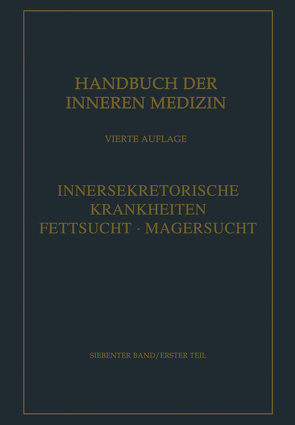 Innersekretorische und Stoffwechselkrankheiten von Bahner,  Friedrich, Grafe,  Erich