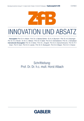 Innovation und Absatz von Albach,  Horst