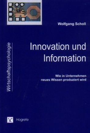 Innovation und Information von Scholl,  Wolfgang