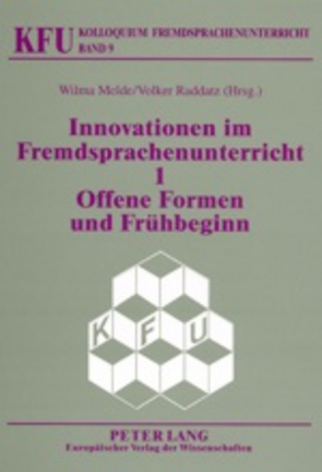 Innovationen im Fremdsprachenunterricht 1 von Melde,  Wilma, Raddatz,  Volker