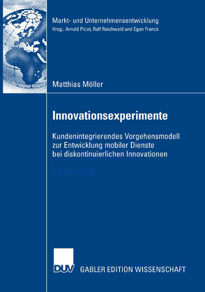 Innovationsexperimente von Möller,  Matthias, Picot,  Prof. Dr. Dres. h.c. Arnold
