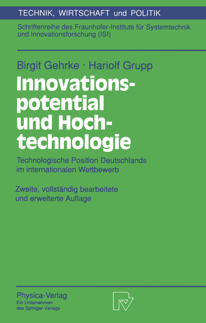 Innovationspotential und Hochtechnologie von Gehrke,  Birgit, Grupp,  Hariolf