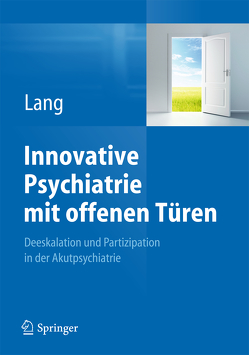 Innovative Psychiatrie mit offenen Türen von Lang,  Undine
